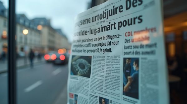 Comment les médias français s'adaptent à l'intelligence artificielle